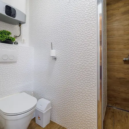 Bezauberndes Nur 450 Meter Zum Mit Aussendusche, Liegen, Meerblick Διαμέρισμα