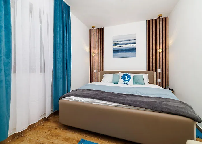 Bezauberndes Nur 450 Meter Zum Mit Aussendusche, Liegen, Meerblick