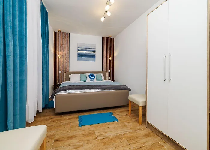 Bezauberndes Nur 450 Meter Zum Mit Aussendusche, Liegen, Meerblick